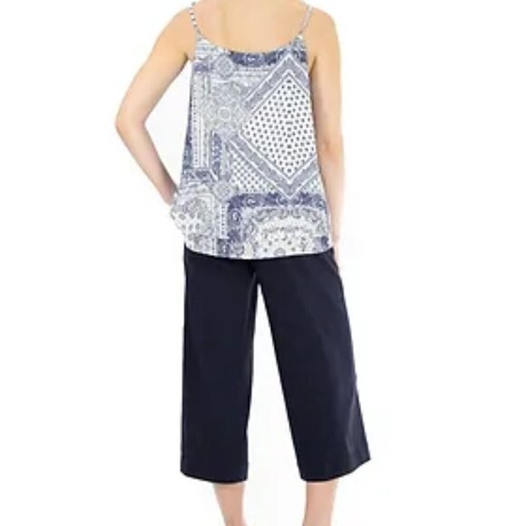 Zac & Rachel Cropped Sailor Pant w Two Front Pockets - Picture 2 of 4